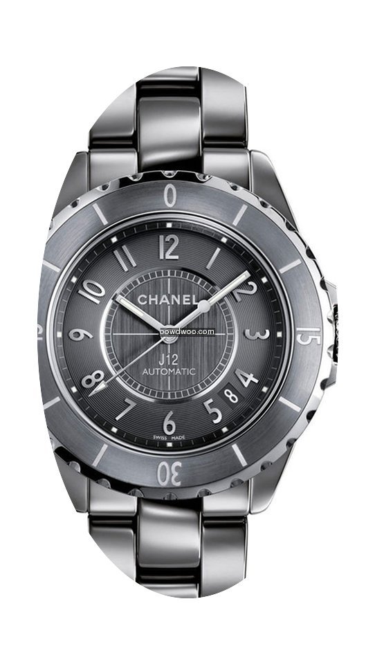 Chanel --- J12 38mm Automatic Grey Ceram...