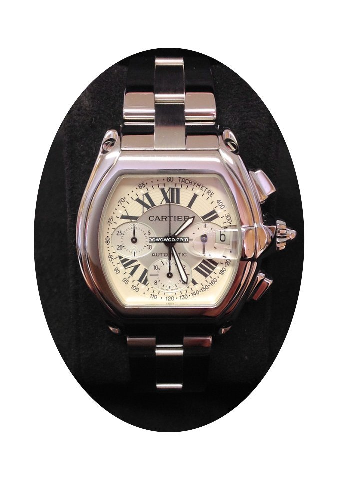 Cartier Roadster XL Chronograph W62006X6...