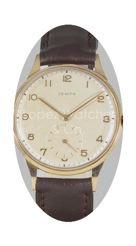 Zenith Vintage gold 18k...