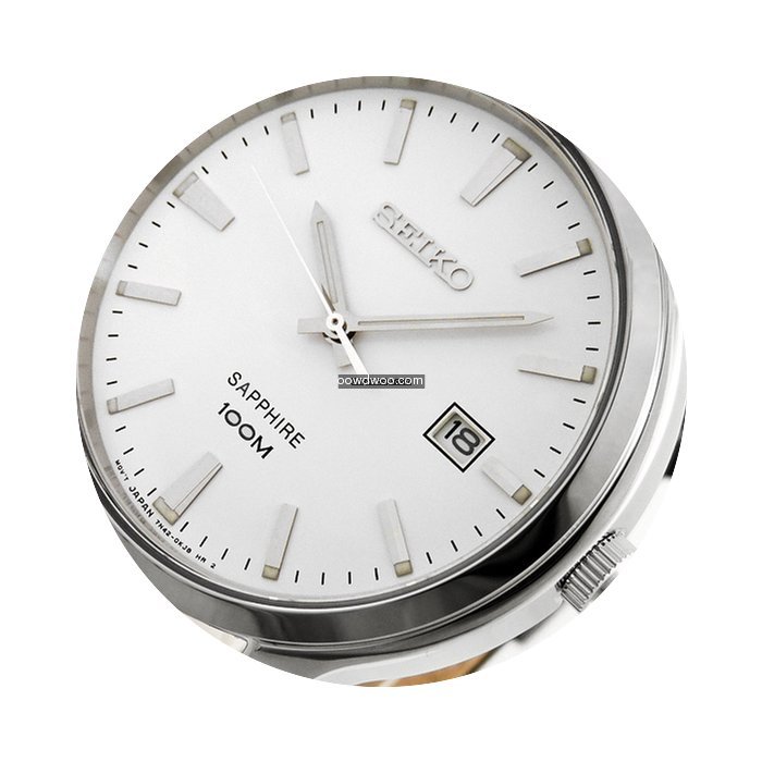 Seiko Saphirglas Date LumiBrite Herren U...