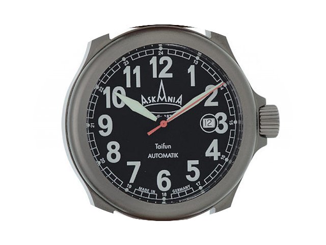 Askania Taifun Stahl Automatik 42mm...