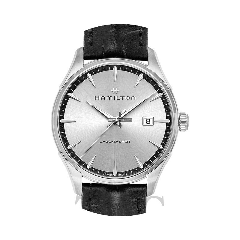 Hamilton Jazzmaster Gent Quartz Silver S...