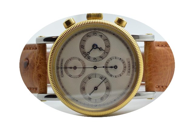 Chronoswiss Kairos Chronograph Stahl Gol...