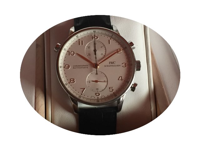 IWC Portuguese chronograph rattrapante...