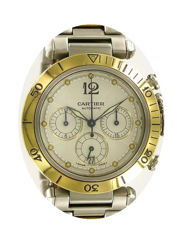 Cartier Pasha Chrono Automatic Gold/Stee...