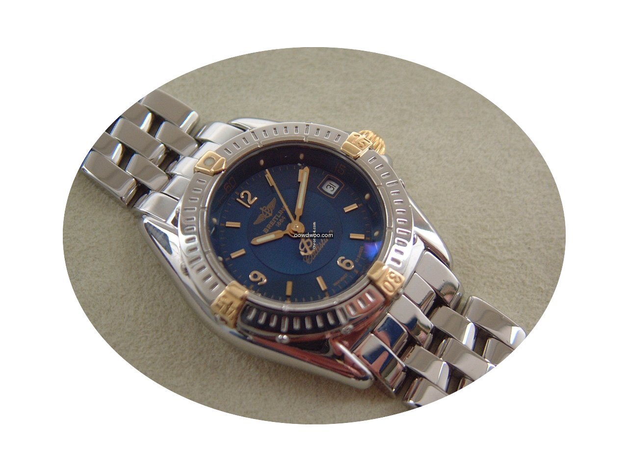 Breitling Lady Callistino Stahl / Gold m...