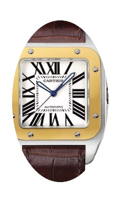 Cartier Santos 100 Mens Watch...