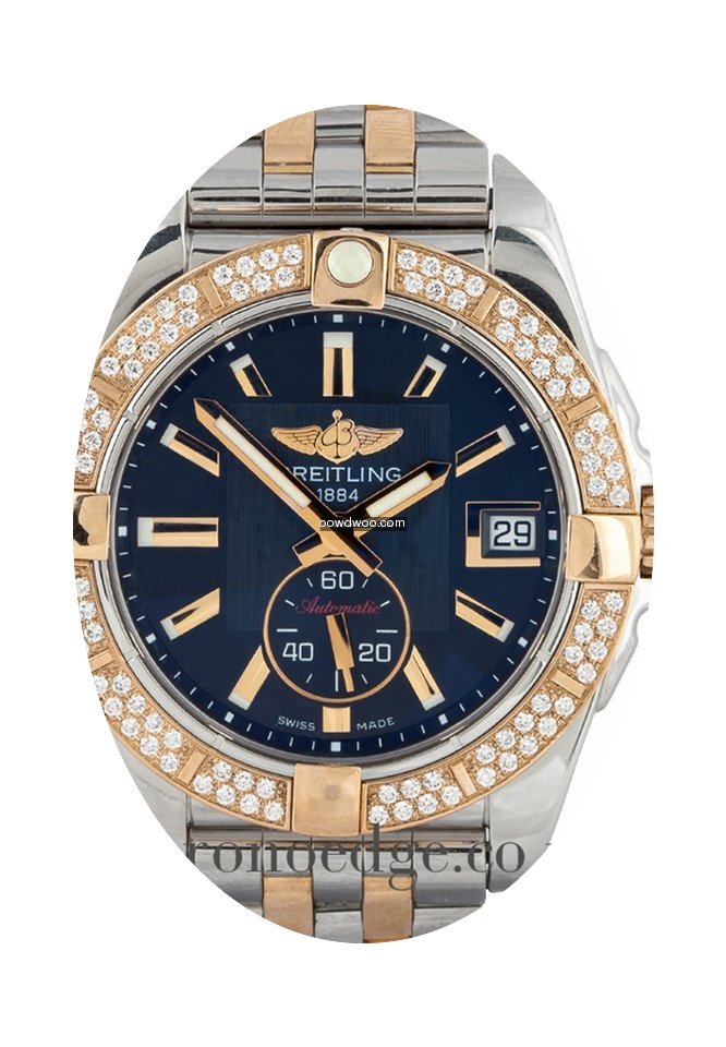 Breitling Galactic 36 Steel & 18ct Rose ...