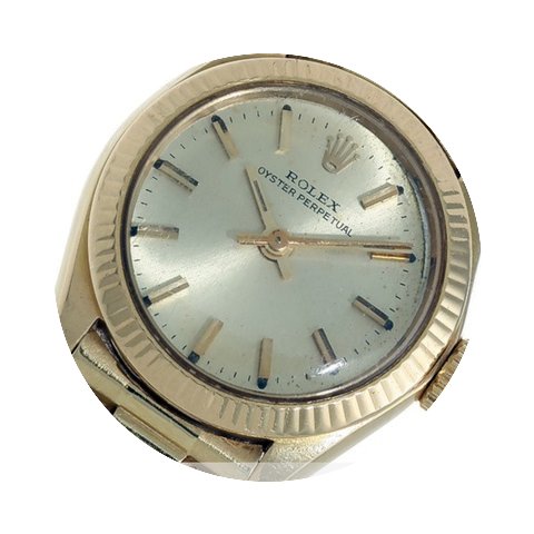 Rolex Oyster Perpetual Gelbgold 6719...