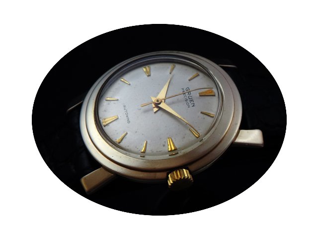 Gruen Vintage Precision Men's Watch 50's...