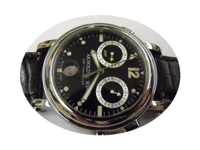 Arnold & Son GMT Timekeeper...