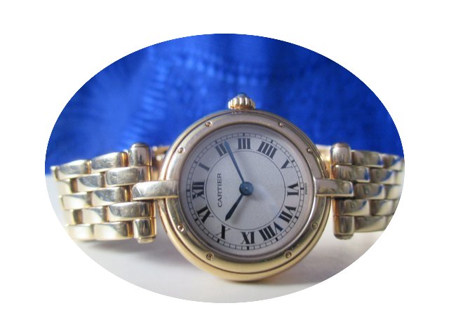 Cartier Panthere Ronde in 750/18 Karat m...