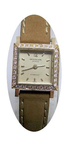Patek Philippe 18k TIFFANY & CO Wind...