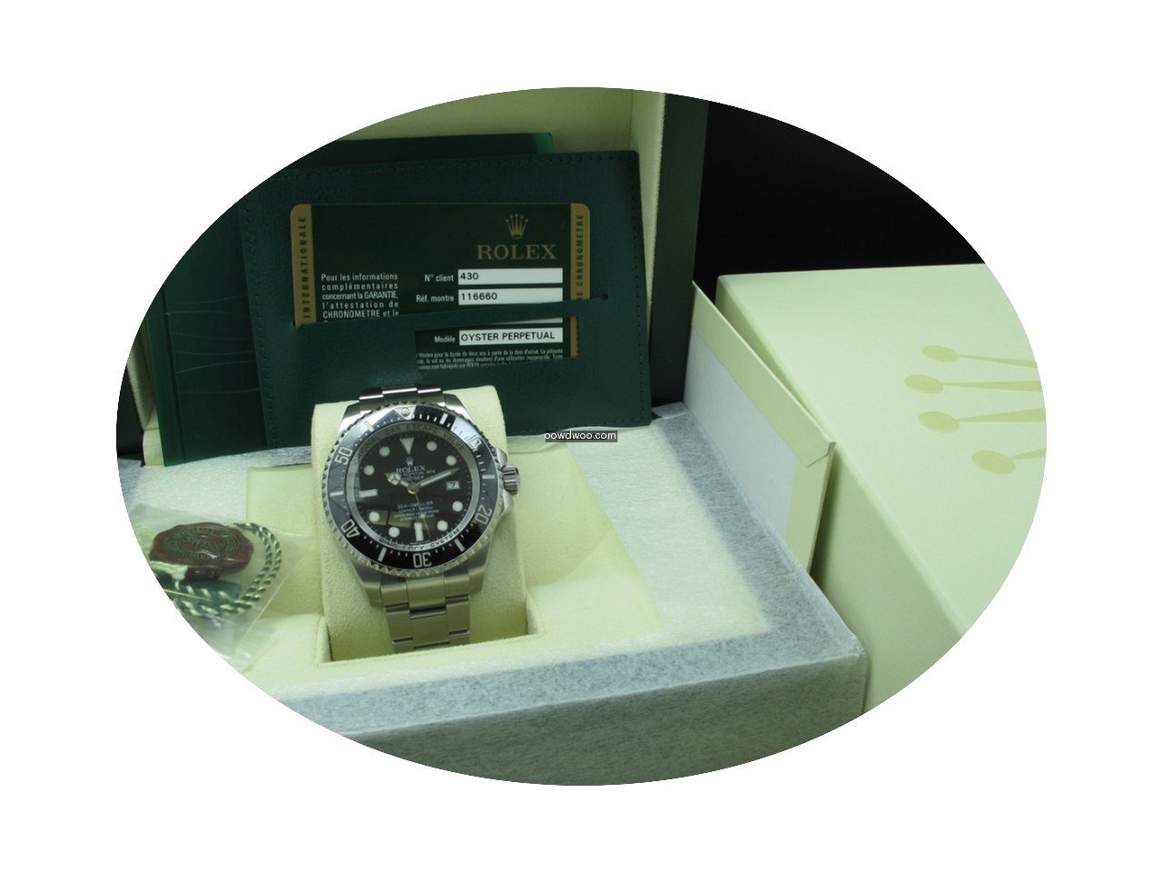 Rolex DEEPSEA SEA DWELLER 116660 Full Se...