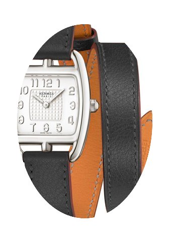 Hermès Cape Cod Tonneau Quartz Small PM...