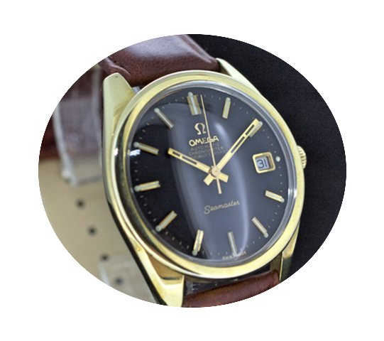 Omega Seamaster - Automatic Black Dial K...