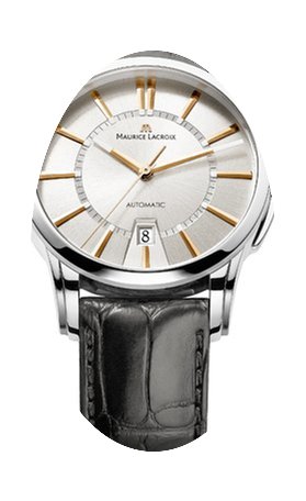 Maurice Lacroix Date Steel Case, White D...
