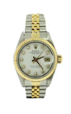 Rolex Oyster Perpetual Datejust White Di...