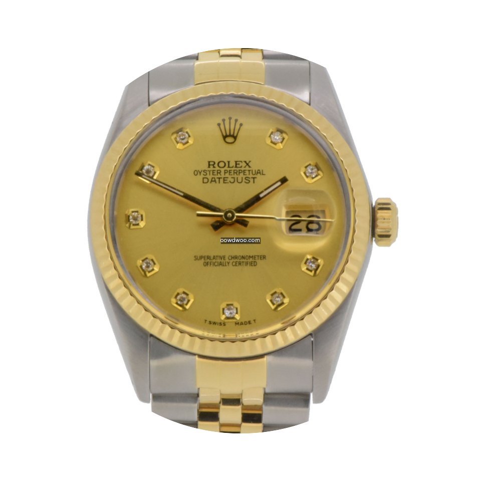 Rolex Datejust Steel & Gold | Jubilee Di...