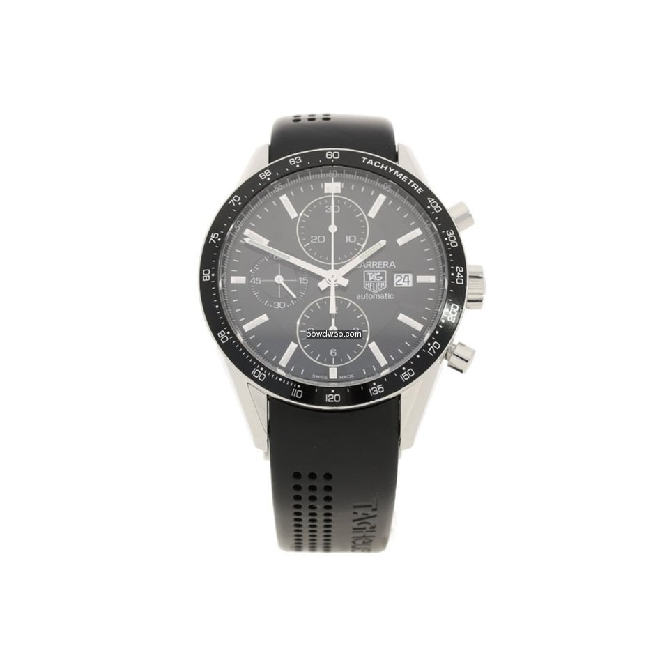 TAG Heuer Carrera CV201E-0 - Black Chron...