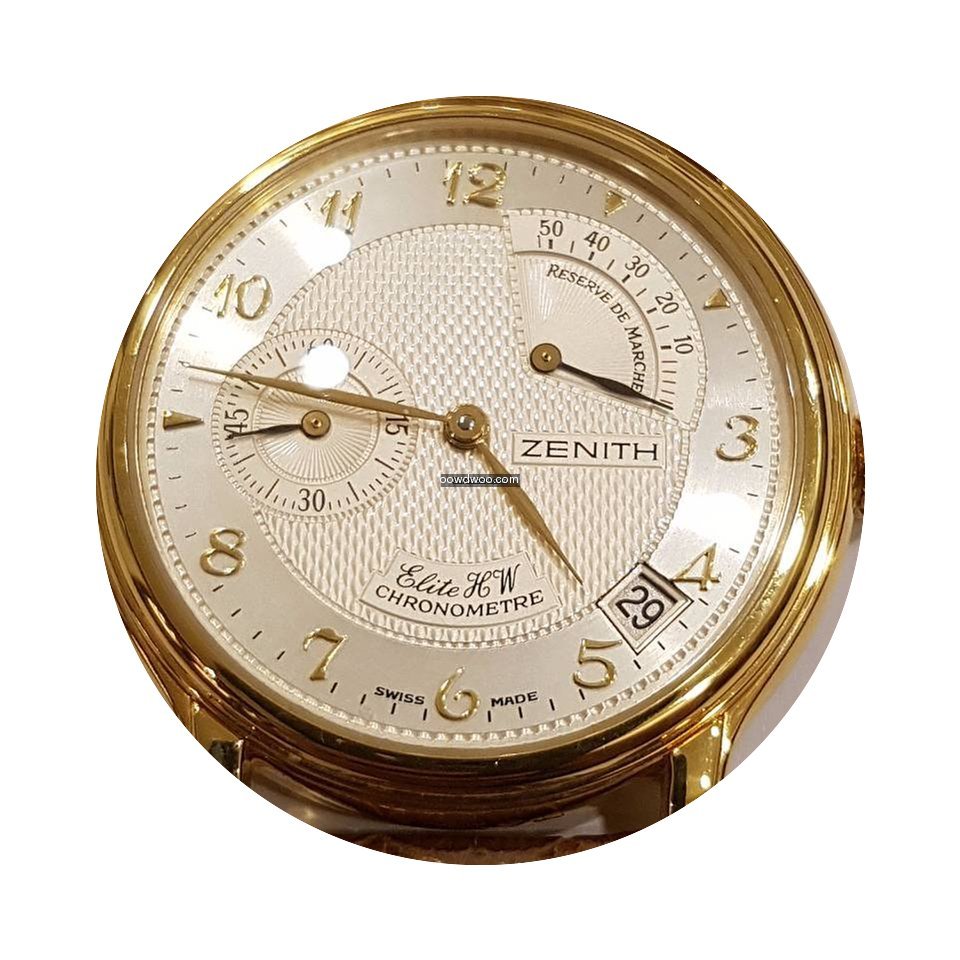 Zenith Elite HW Power Reserve Chronometr...