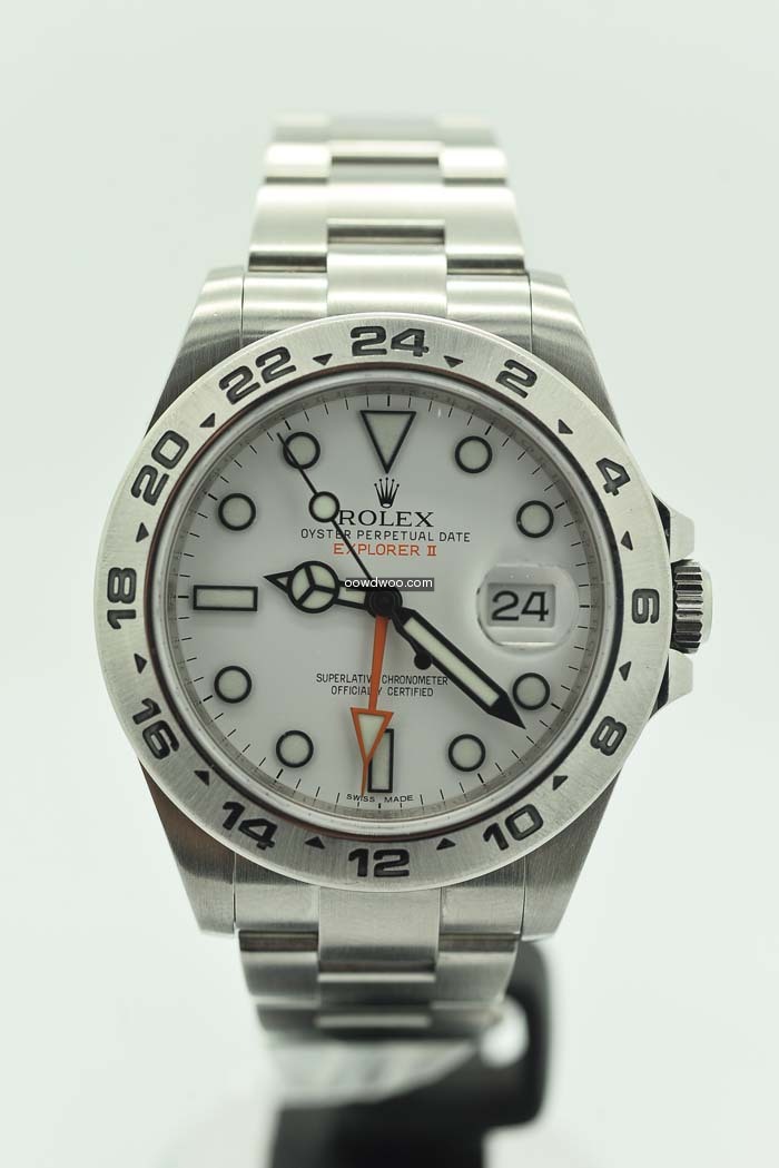 ROLEX EXPLORER II W/CARD SCRAMBLED 21657...