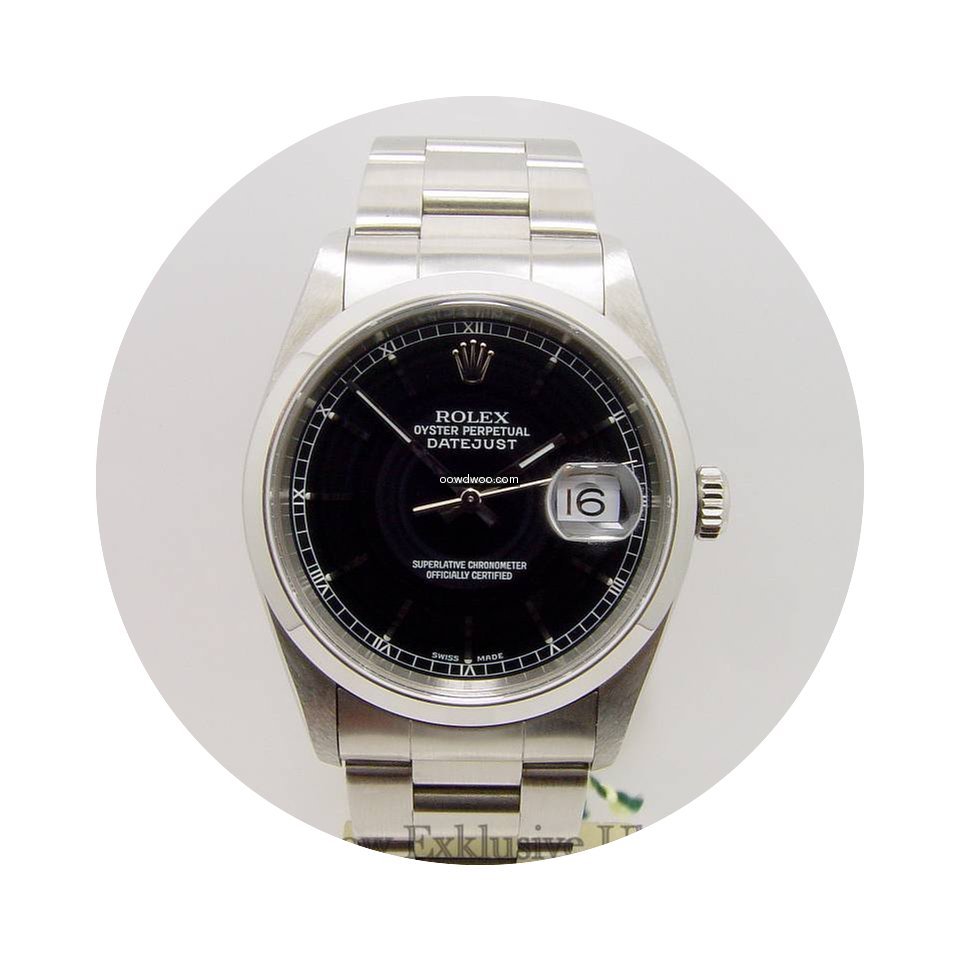Rolex Datejust Stahl 36mm...