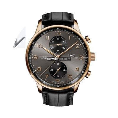 IWC Portugieser Chronograph Rose Gold - ...