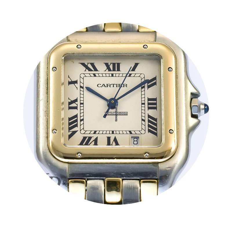 Cartier Panthere MEDIUM Stahl/Gold org P...