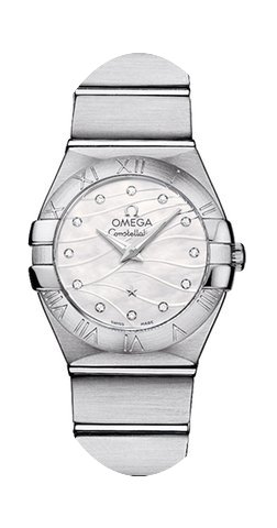 Omega Constellation Brushed 24mm Ladies ...
