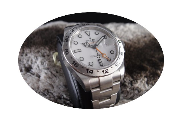 Rolex 216570 Explorer 2 White with Orang...