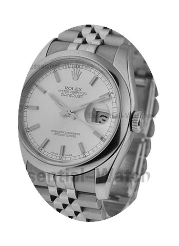 Rolex Used Men''s Steel Datejust with Ne...