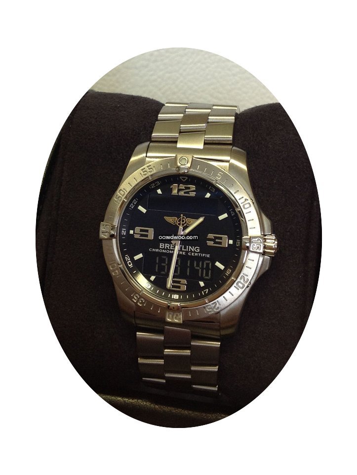 Breitling Aerospace E79362 - Serviced By...