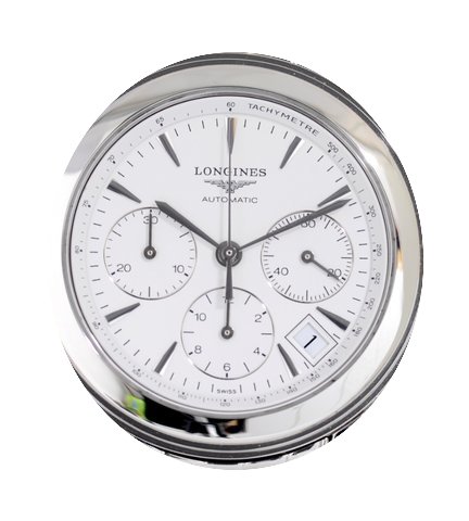 Longines Flagship Chronograph white Dial...