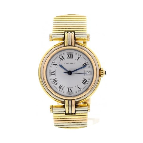 Cartier Ladies Cartier Cougar 18k Tricol...