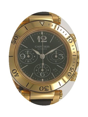 Cartier Pasha Seatimer Chrono Rose Gold...
