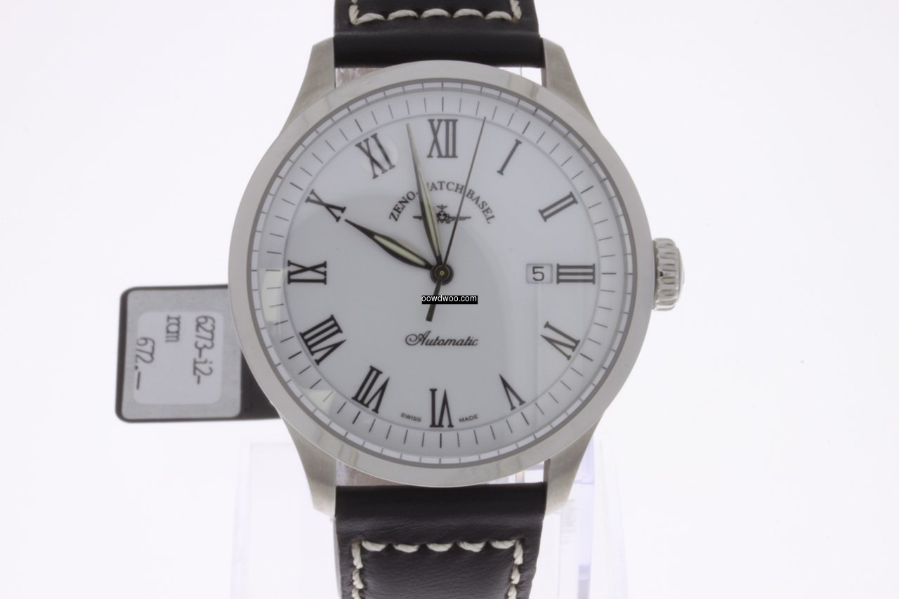 Zeno-Watch Basel Godat Automatic White N...