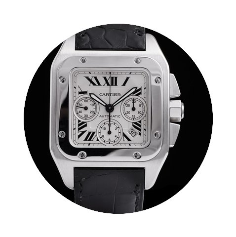 Cartier Santos 100 Ref. 2740 (RO2645)...