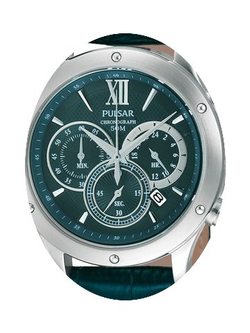 Pulsar PU2063X1 Herrenuhr Chronograph si...