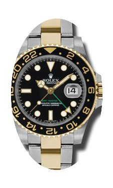 Rolex SS/YG GMT 2 Master...