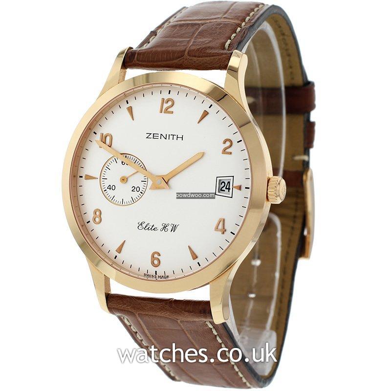 Zenith Elite HW 18ct Gold Watch - 17.112...