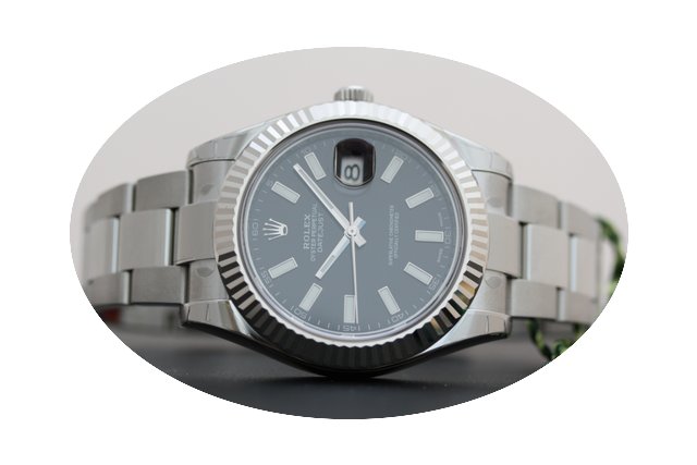 Rolex Datejust II ref. 116334 black dial...