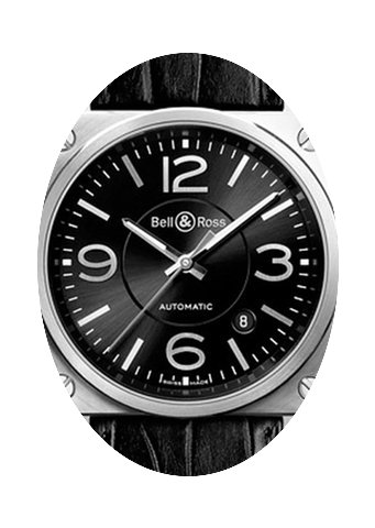 Bell & Ross BR S Officer Black...