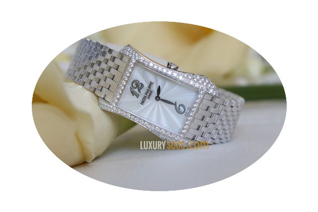 Patek Philippe Ladies Gondolo Serata Whi...