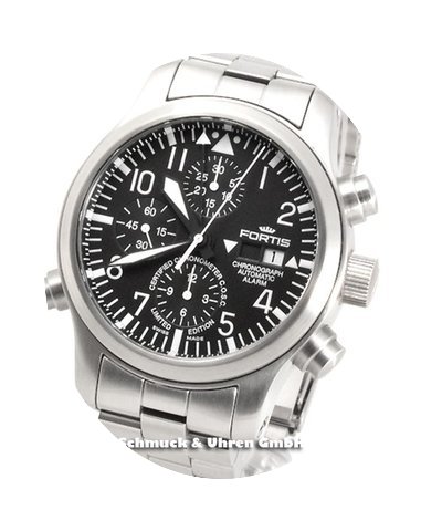 Fortis B-42 Flieger Chronograph Alarm li...