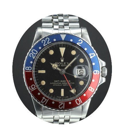 Rolex GMT-Master 1675 gilt dial...