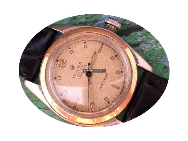 Rolex Oyster Perpetual Speedking Bubbleb...