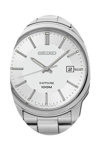 Seiko Classic SGEH01P1 Elegante Herrenuh...