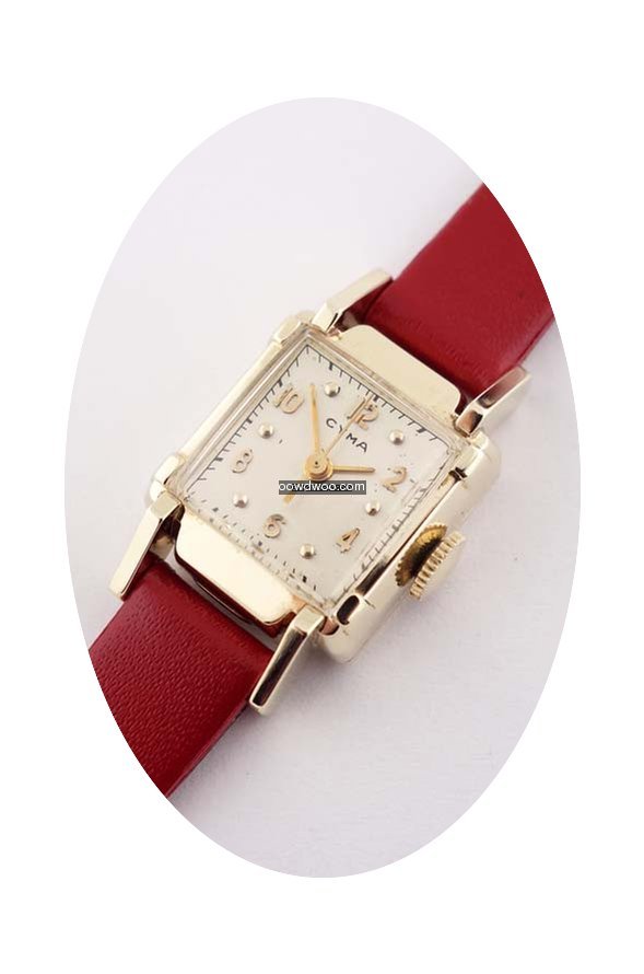 Cyma Ladies 14K Gold...