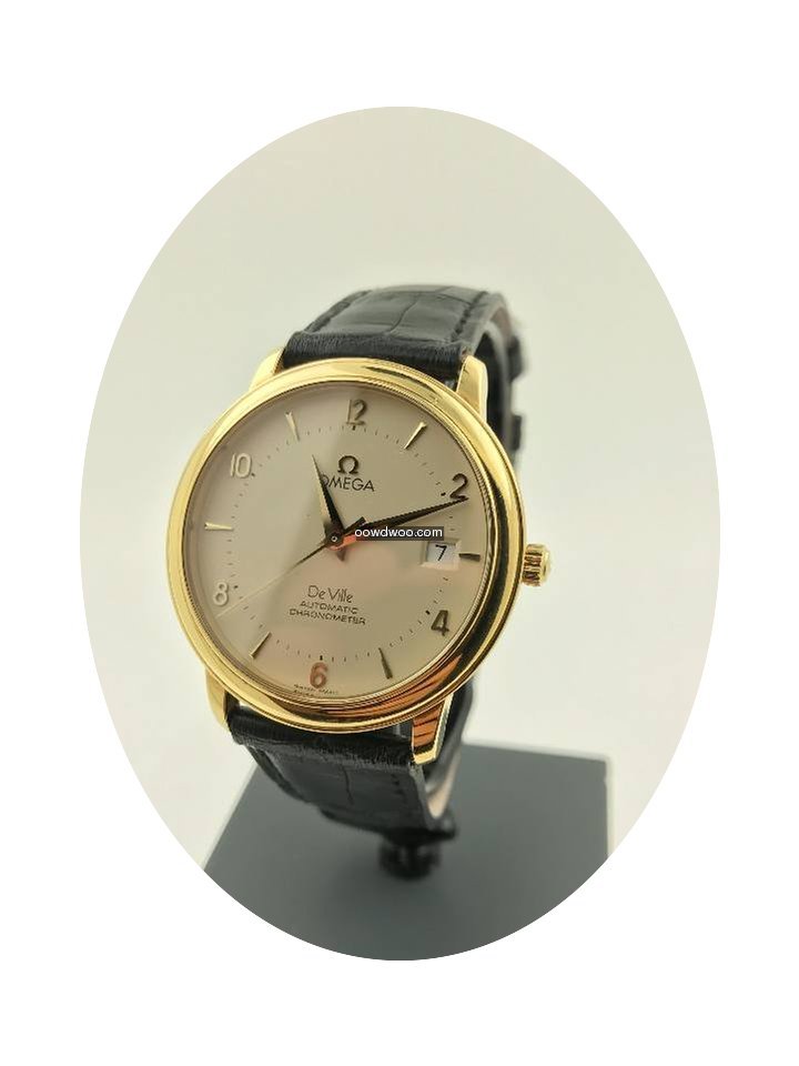 Omega DeVille 460031 GelbGold Automatic...
